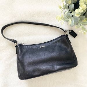 Coach Mini Black Leather Handbag